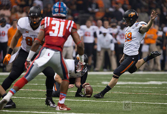 NCAA Football: Allstate Sugar Bowl Oklahoma State Cowboys v Mississippi Rebels
