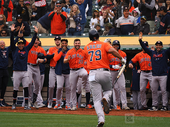 MLB: Houston Astros at Oakland Athletics