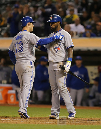 MLB: Toronto Blue Jays at Oakland Athletics