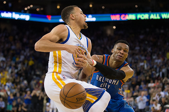 NBA: Oklahoma City Thunder at Golden State Warriors