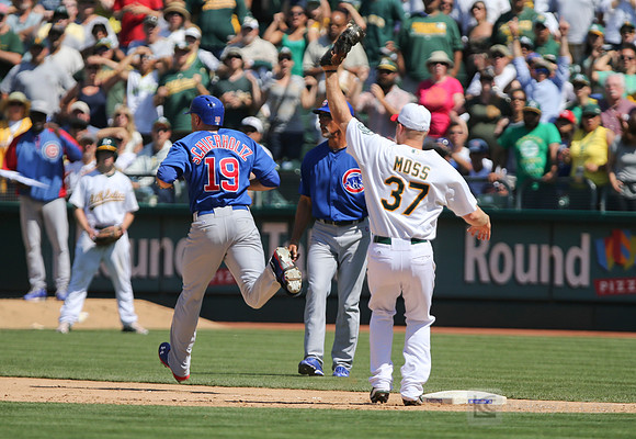 MLB: Chicago Cubs at Oakland Athletics