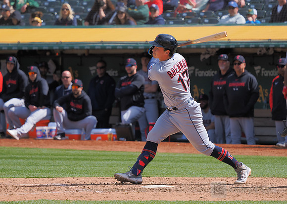 MLB: Cleveland Guardians at Oakland Athletics