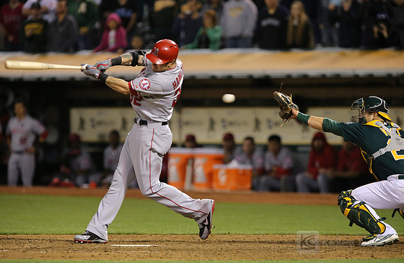 MLB: Los Angeles Angels at Oakland Athletics