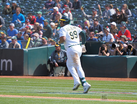 MLB: Cleveland Guardians at Oakland Athletics