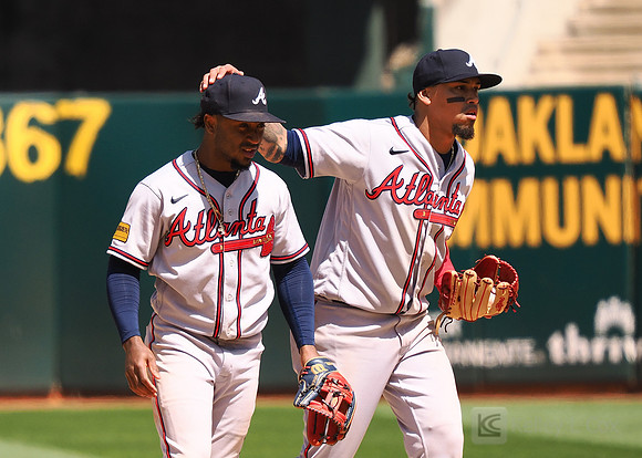 MLB: Atlanta Braves at Oakland Athletics