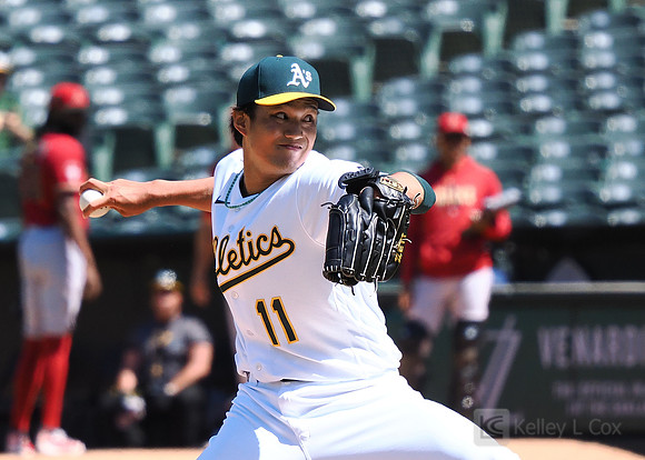 MLB: Arizona Diamondbacks at Oakland Athletics