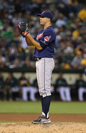 MLB: Cleveland Indians at Oakland Athletics