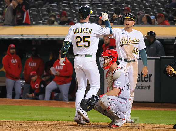 MLB: Cincinnati Reds at Oakland Athletics