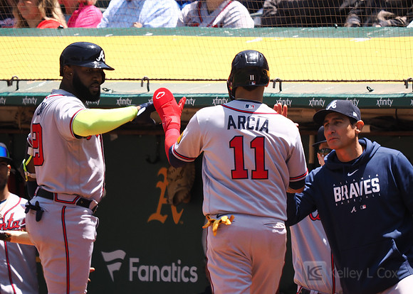 MLB: Atlanta Braves at Oakland Athletics