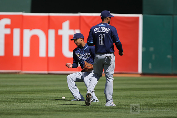 MLB: Tampa Bay Rays at Oakland Athletics