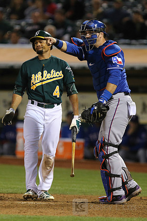 MLB: Texas Rangers at Oakland Athletics