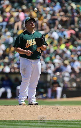 MLB: Toronto Blue Jays at Oakland Athletics