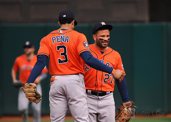 MLB: Houston Astros at Oakland Athletics