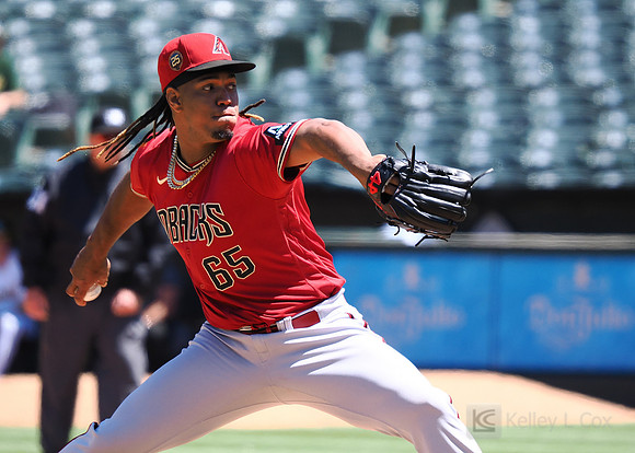 MLB: Arizona Diamondbacks at Oakland Athletics