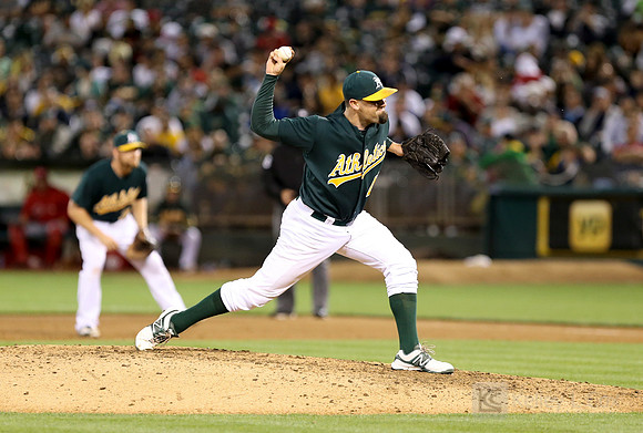 MLB: Cincinnati Reds at Oakland Athletics