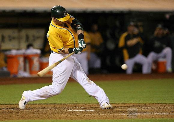 MLB: Cleveland Indians at Oakland Athletics