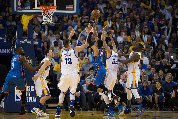 NBA: Oklahoma City Thunder at Golden State Warriors