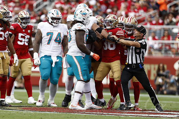 Dolphins 49ers Football