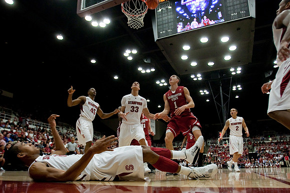 NCAA MEN'S BASKETBALL 2011 - Jan 15 - Washington State at Stanford