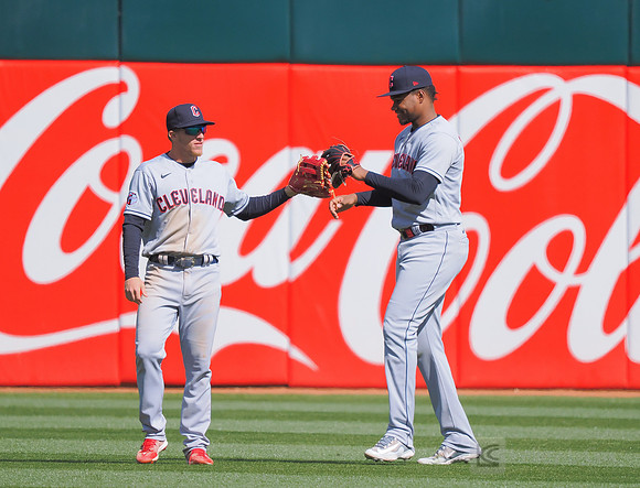 MLB: Cleveland Guardians at Oakland Athletics