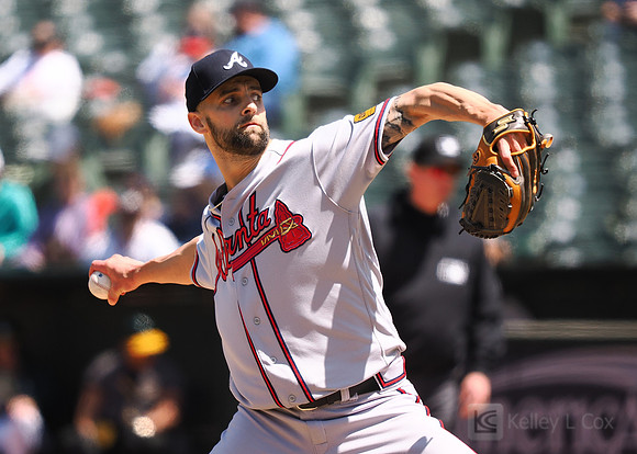 MLB: Atlanta Braves at Oakland Athletics