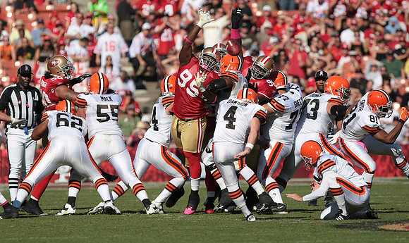 NFL: Browns at 49ers