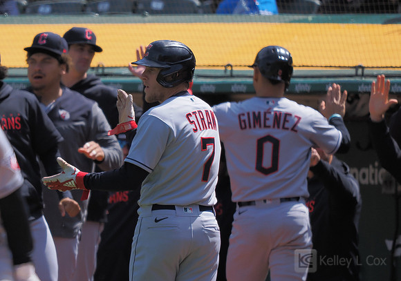 MLB: Cleveland Guardians at Oakland Athletics