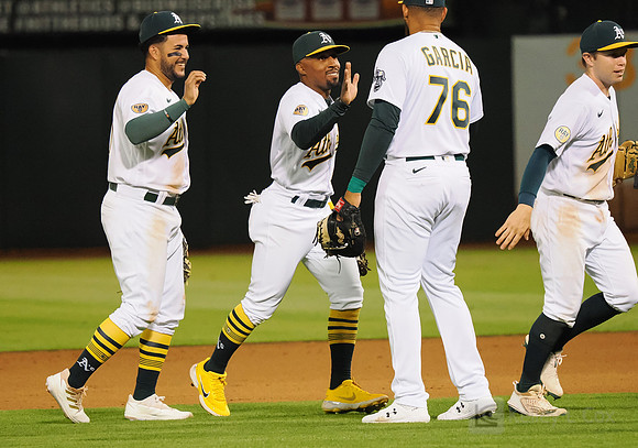 MLB: Seattle Mariners at Oakland Athletics