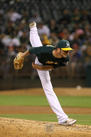 MLB: Texas Rangers at Oakland Athletics