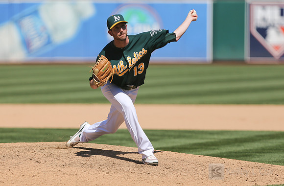 MLB: Toronto Blue Jays at Oakland Athletics