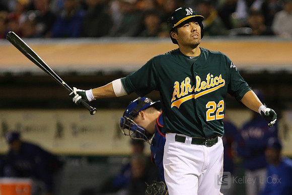 MLB: Texas Rangers at Oakland Athletics
