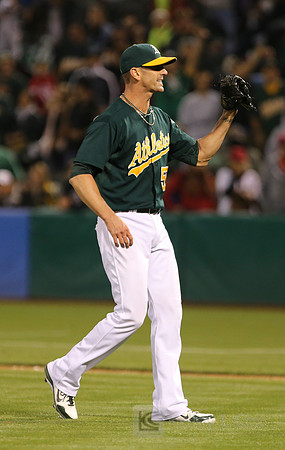MLB: Los Angeles Angels at Oakland Athletics