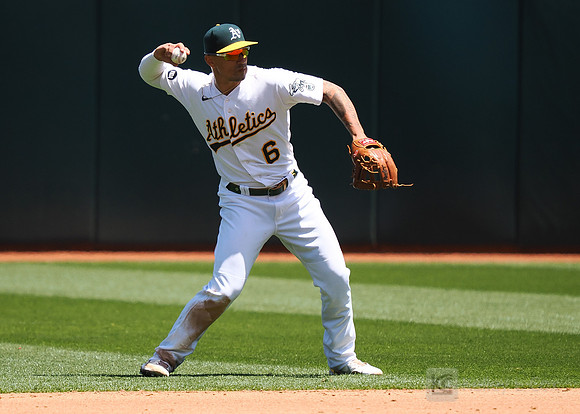 MLB: Atlanta Braves at Oakland Athletics