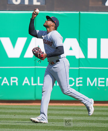 MLB: Cleveland Guardians at Oakland Athletics