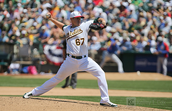 MLB: Chicago Cubs at Oakland Athletics