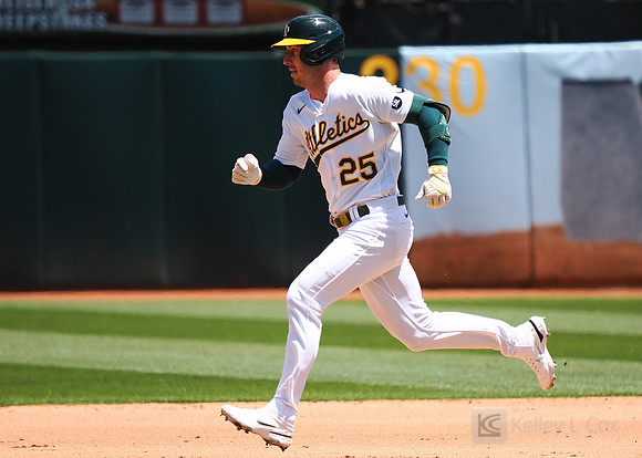 MLB: Atlanta Braves at Oakland Athletics