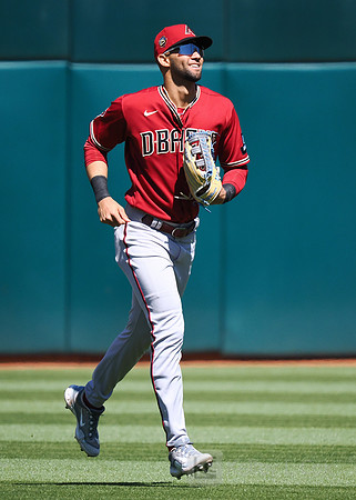 MLB: Arizona Diamondbacks at Oakland Athletics
