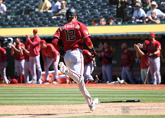 MLB: Arizona Diamondbacks at Oakland Athletics