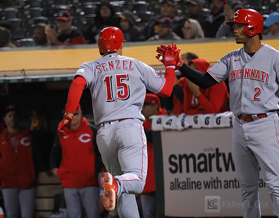 MLB: Cincinnati Reds at Oakland Athletics