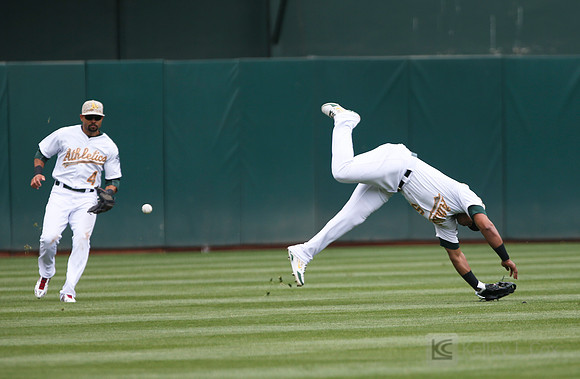 MLB: San Francisco Giants at Oakland Athletics