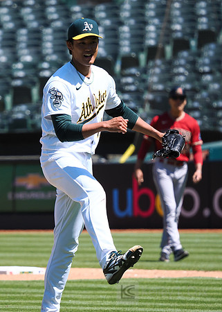 MLB: Arizona Diamondbacks at Oakland Athletics