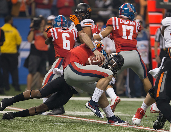 NCAA Football: Allstate Sugar Bowl Oklahoma State Cowboys v Mississippi Rebels