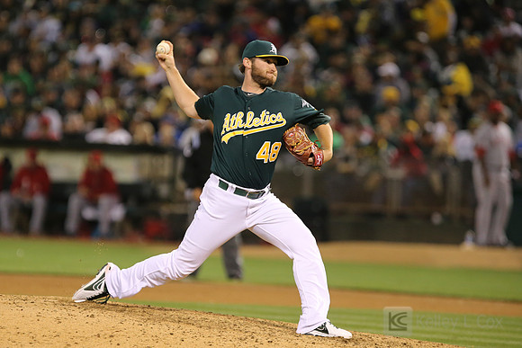 MLB: Los Angeles Angels at Oakland Athletics