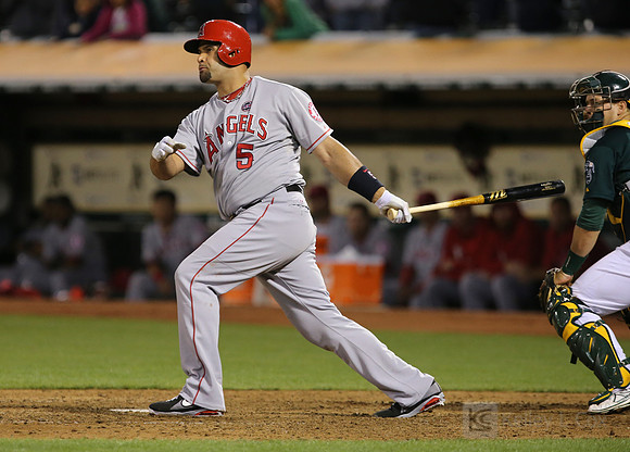 MLB: Los Angeles Angels at Oakland Athletics
