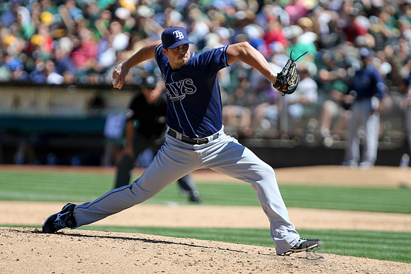 MLB: Tampa Bay Rays at Oakland Athletics