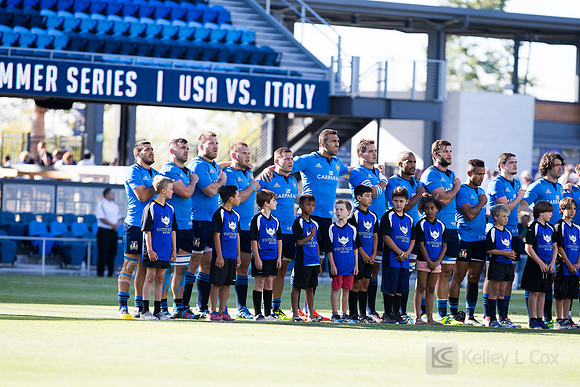 Rugby: International - Men - USA v Italy