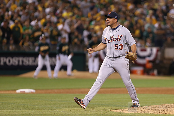 MLB: ALDS-Detroit Tigers at Oakland Athletics