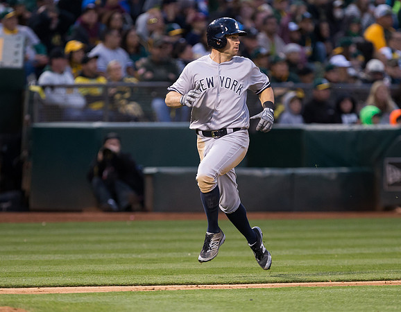 MLB: New York Yankees at Oakland Athletics