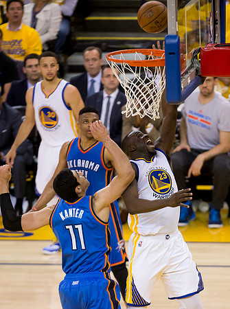 NBA: Playoffs-Oklahoma City Thunder at Golden State Warriors