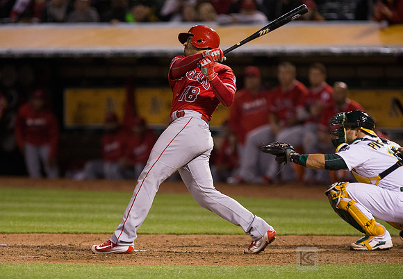 MLB: Los Angeles Angels at Oakland Athletics